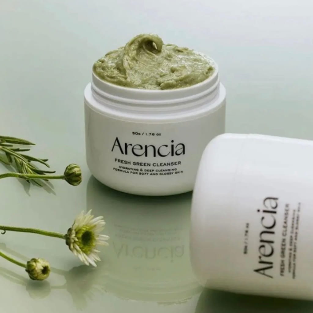 Arencia Fresh Green Rice Mochi Cleanser