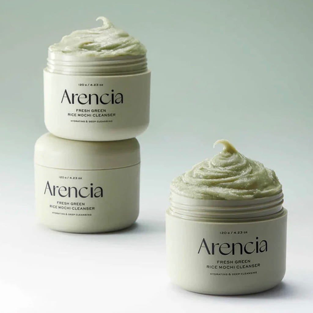 Arencia Fresh Green Rice Mochi Cleanser