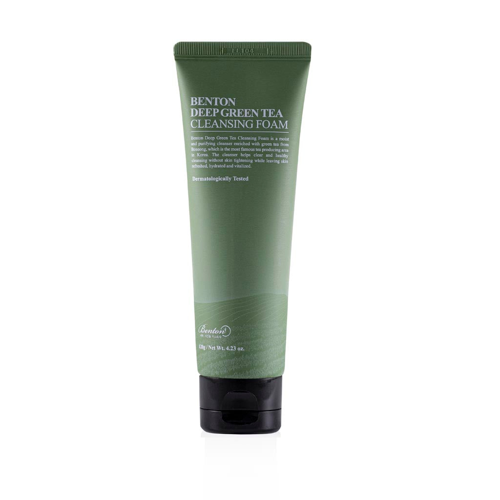 BENTON Deep Green Tea Cleansing Foam