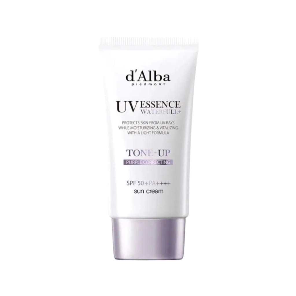 D'Alba Waterfull Tone-Up Sun Cream (Purple) 50ml