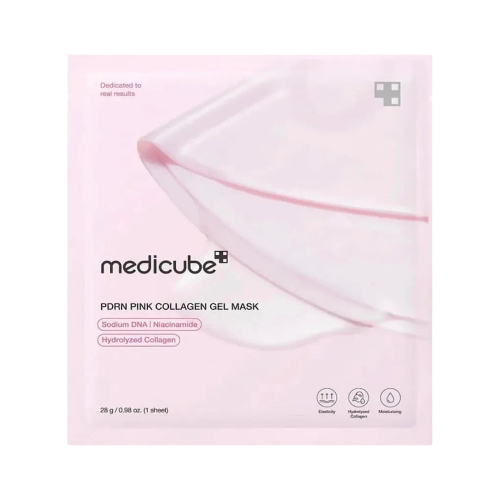 MEDICUBE PDRN Pink Collagen Gel Mask (4 pièces)