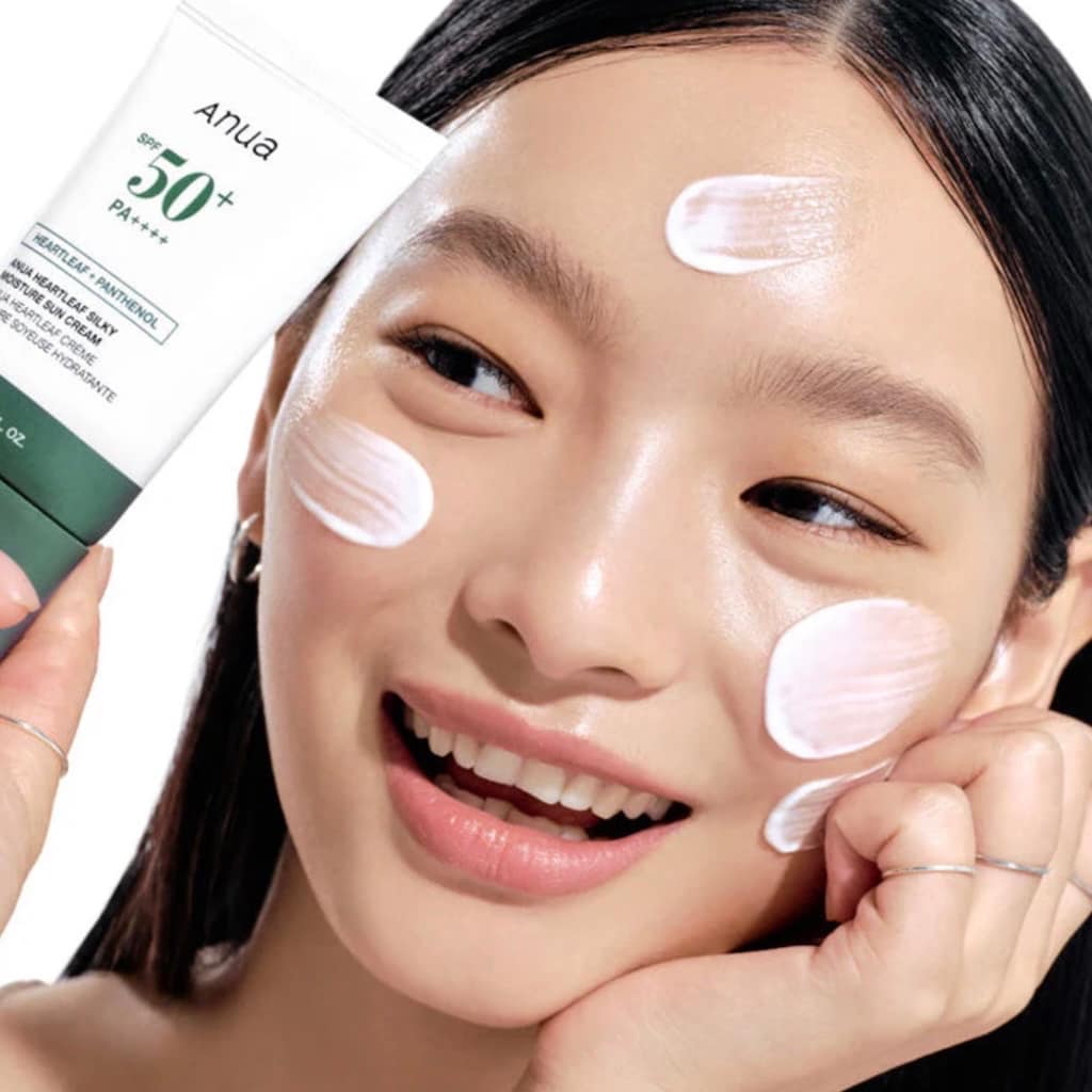 ANUA Heartleaf Silky Moisture Sunscreen