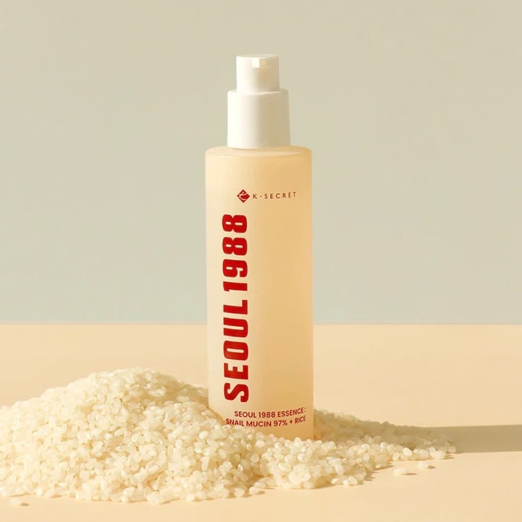 KSECRET SEOUL 1988 Essence : Snail Mucin 97% + Rice 100ml