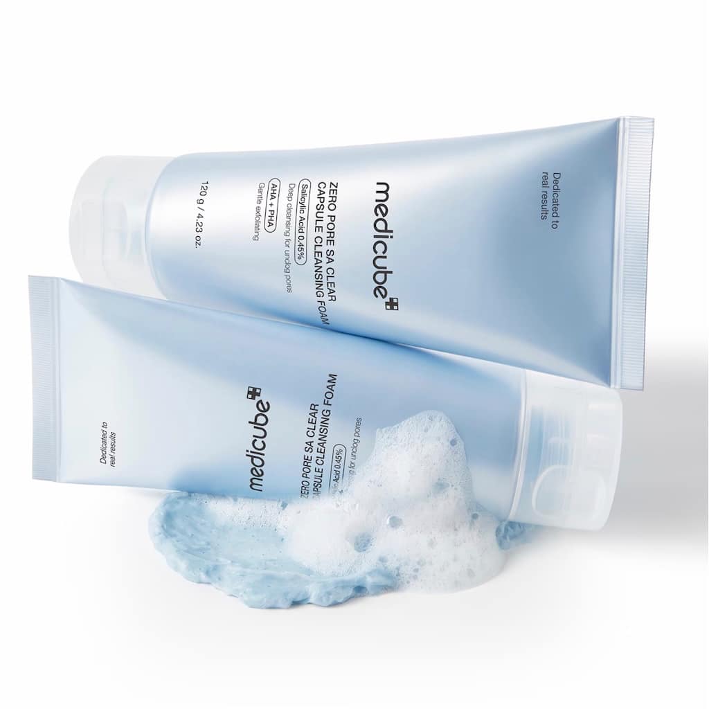 MEDICUBE Zero Pore SA Clearing Capsule Cleansing Foam