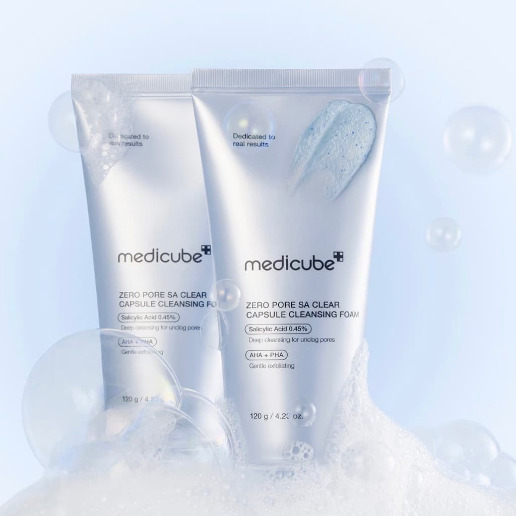 MEDICUBE Zero Pore SA Clearing Capsule Cleansing Foam