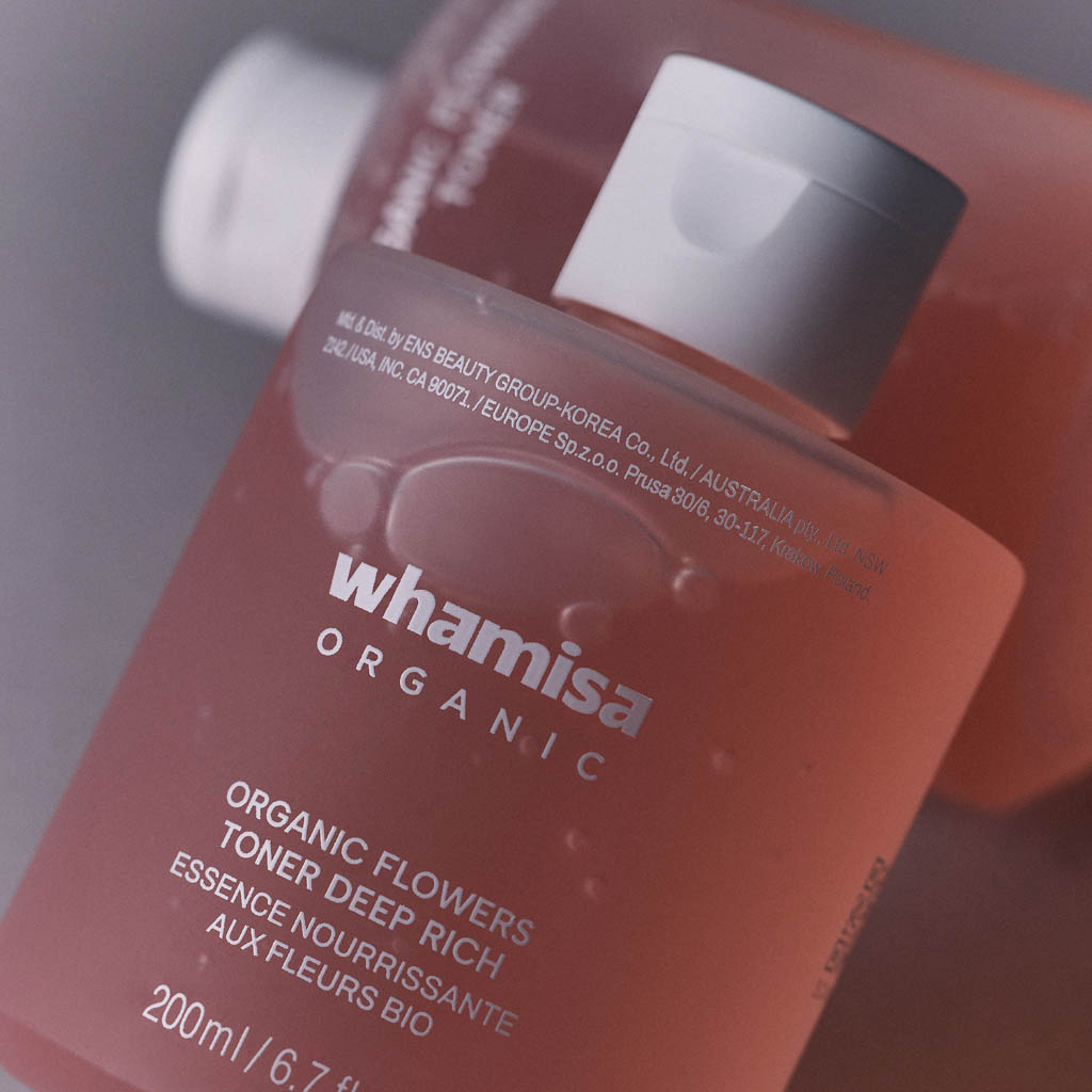WHAMISA Organic Flowers Toner Deep Rich