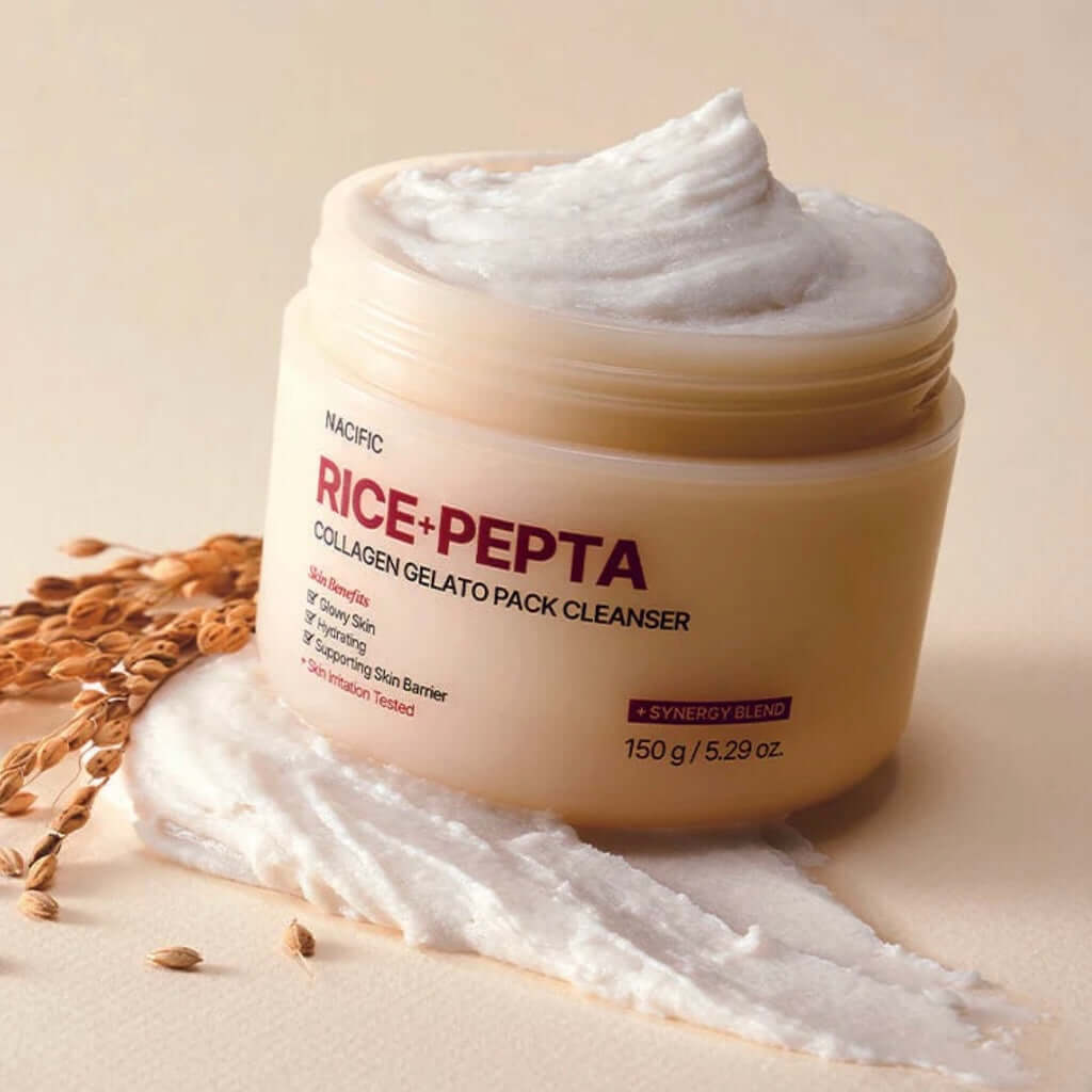 NACIFIC Rice Pepta Collagen Gelato Pack Cleanser 150g